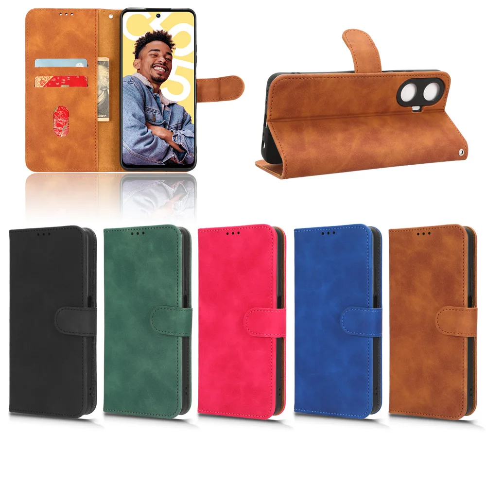 

Flip Leather Wallet Case For OPPO Realme C55 GT Neo5 C30 C33 S 9 10 9i PRO PLUS Narzo 50 A1PRO A58 A78 Reno 8T 10proplus Cover
