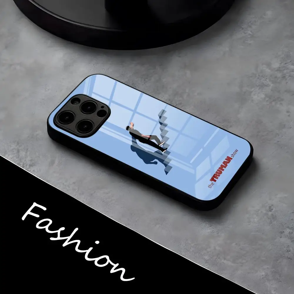 Классический пленочный чехол для телефона T-The T-Truman Show для iPhone 17 Pro Max 16 15 14 Pro Max 13 11 X Xs Xr 8 7Plus Стеклянный чехол (art.: 3920d44a604fb) - 3920d44a604fb
