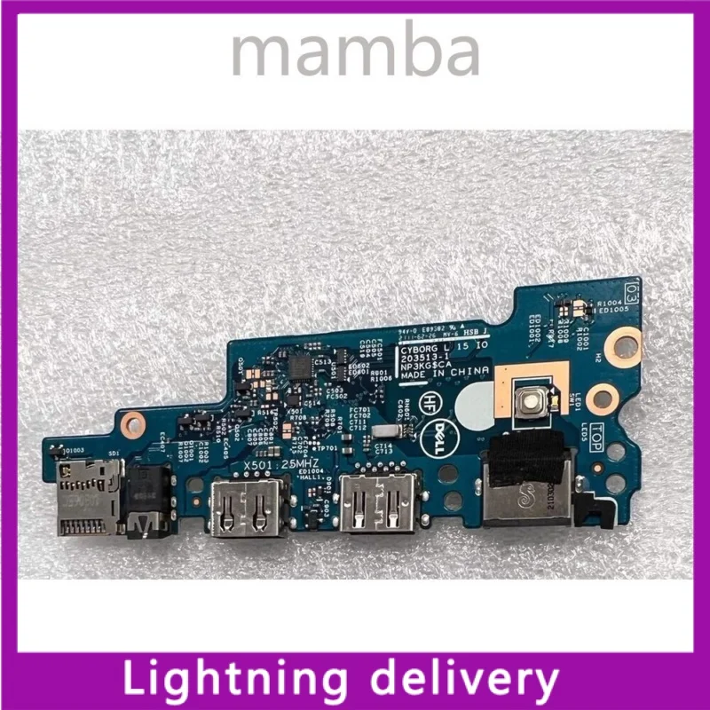 Новая USB-аудио SD-карта Rearder RJ45 плата ввода-вывода для Dell Latitude 3520 E3520 MCCDH