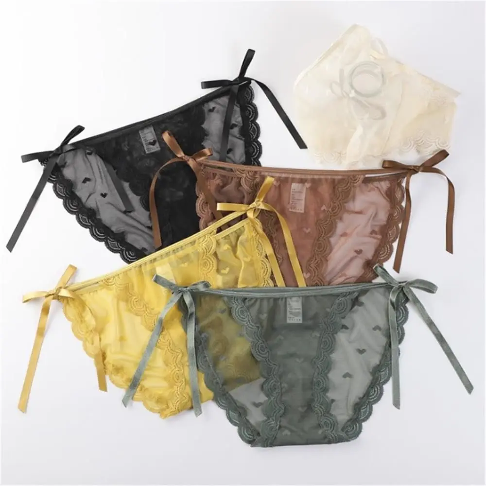 

Sexy Plus Size Seamless Low Waist Underpants Panties Lace Briefs