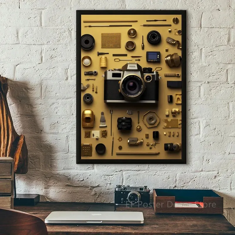 Детали для камеры Evolution научная и технологическая Современная фотокартина