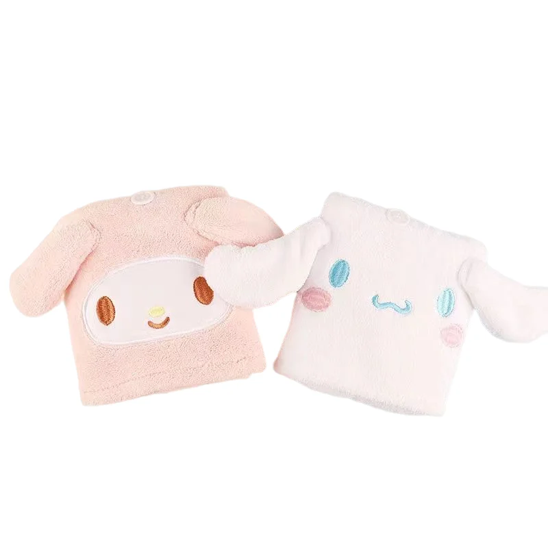 

Sanrio Cinnamoroll My Melody Cartoon Absorbent Dry Hair Cap Cute Cute Absorbent Quick-drying