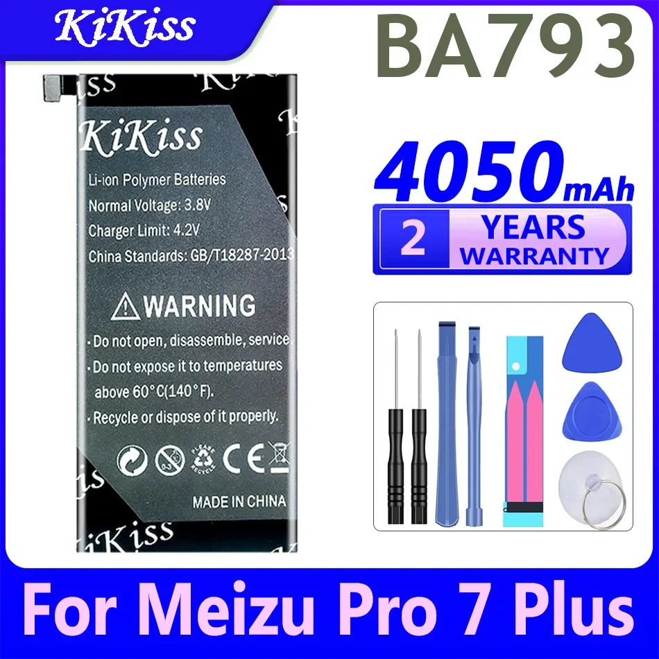 Аккумулятор BA793 емкостью 4050 мАч для Meizu Pro 7 Plus 7Plus M793Q M793M M793H аккумуляторы большой