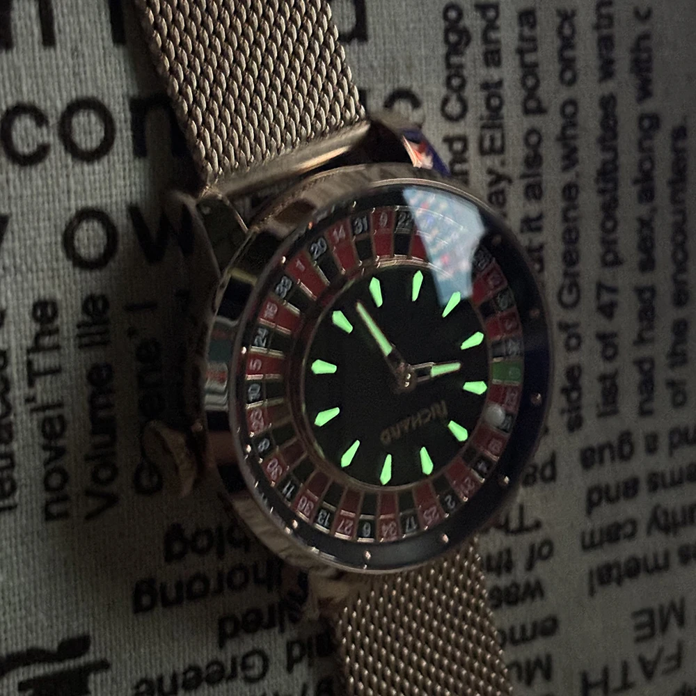 Richard Jacob &amp Co NH35 Betting Market Мужские механические часы Часы из сапфирового стекла