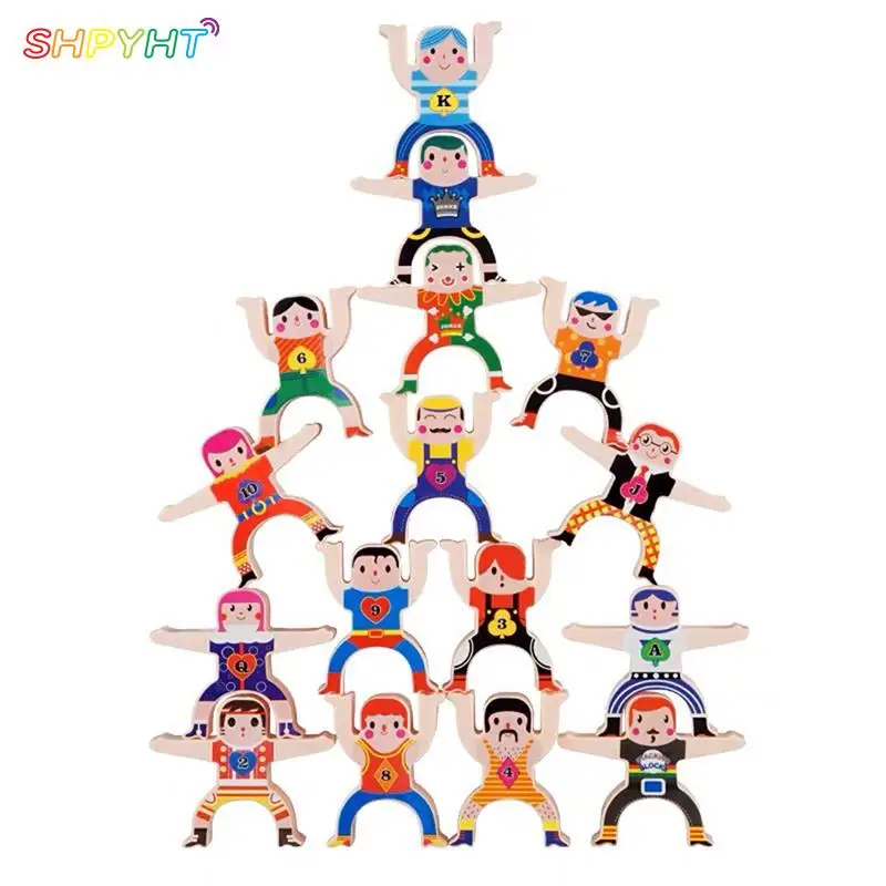 

1set Children's Building Blocks Parent-child Stacking High Game Kids DIY Puzzle Balanced Stacking Building Toy