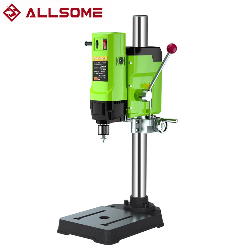 ALLSOME 1050W BG-5157 Bench Drill Stand Mini Electric Drilling Machine Chuck 3-16mm |