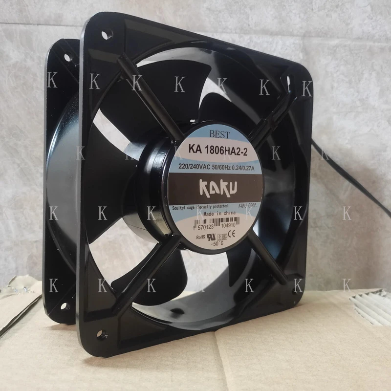Фото Вентилятор охлаждения C FOR KAKU KA1806HA2-2 18060 AC220V-240V 0.24/0.27A 18CM №3