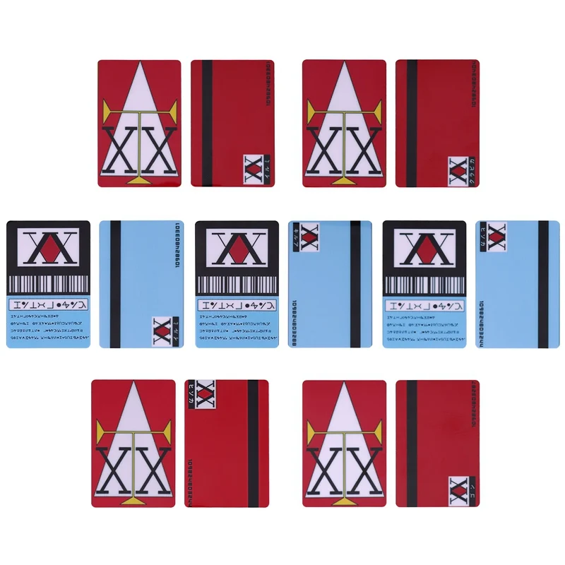 Japan Anime Hunter X Лицензионная карта наклейка Гран фриксс Killua Zoldyck Kurapika значок