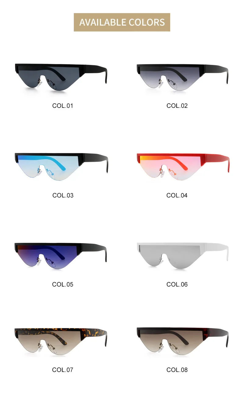 Оптовая Продажа Новые Модные трендовые стильные маленькие очки плоская верхняя