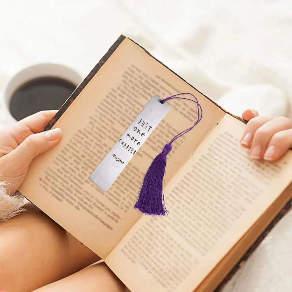 

Красивая закладка для чтения, глянцевая прямоугольная книжка, удобная изящная металлическая закладка для студентов