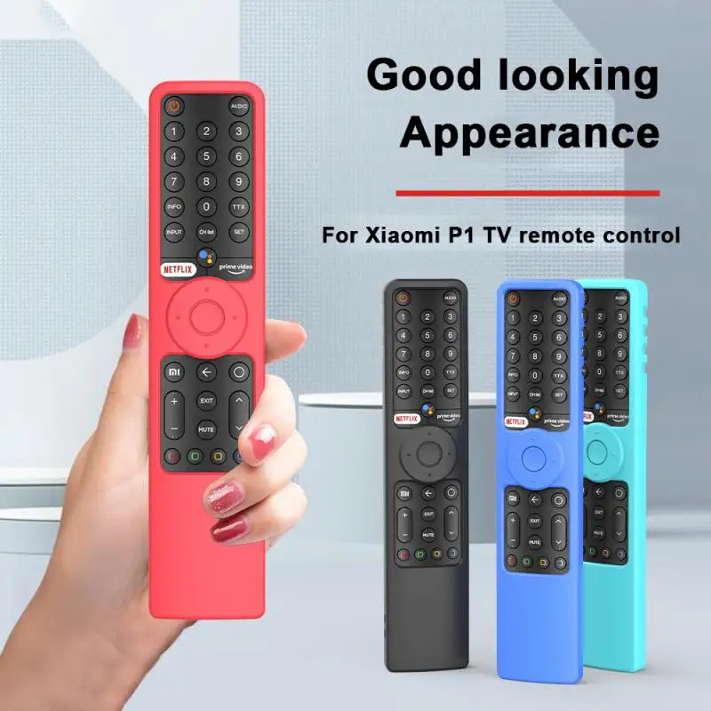 

Silicone Controller Case For Xiaomi MI TV P1/P1E/Q1/Q1E Cover Waterproof Protective Skin Anti-Drop Shockproof Replacement