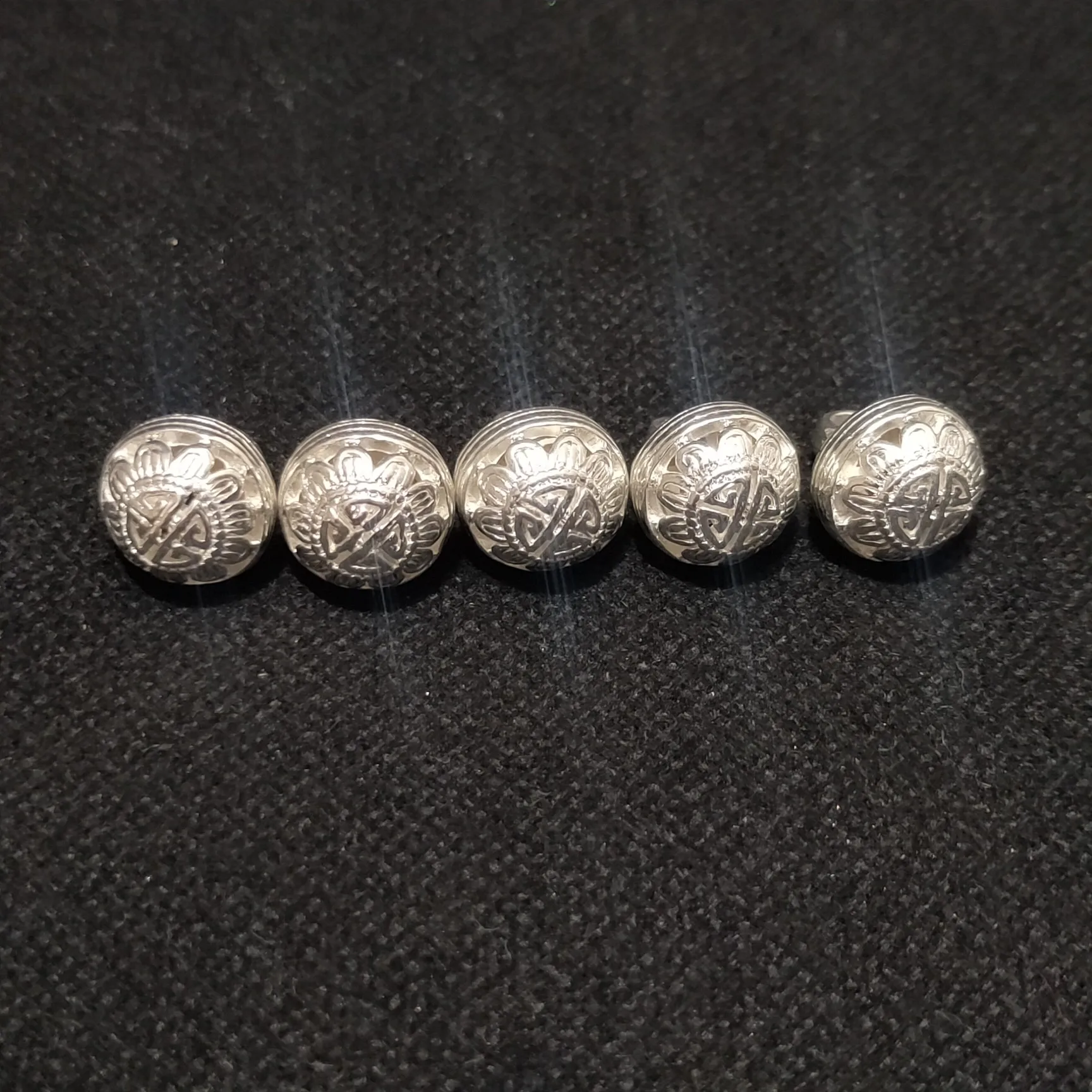 

Тибетская Серебряная Поворотная Пряжка, чистая китайская Поворотная пряжка Набор из пяти