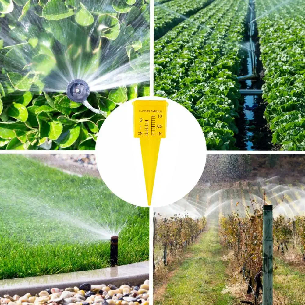 Портативный измерительный прибор для воды уличный дождемер двора сада газона