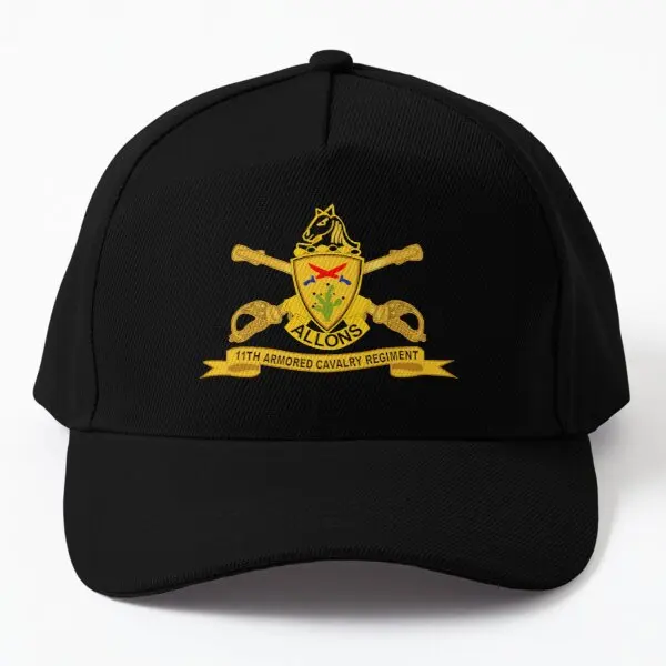 

Army 11Th Armored Cavalry Regiment W Baseball Cap Hat Printed Bonnet Outdoor Sport Mens Solid Color Czapka Casquette Casual