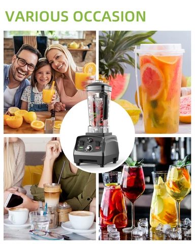 BioloMix 3HP 2200W мощный блендер для смузи и супов — внешний вид товара
