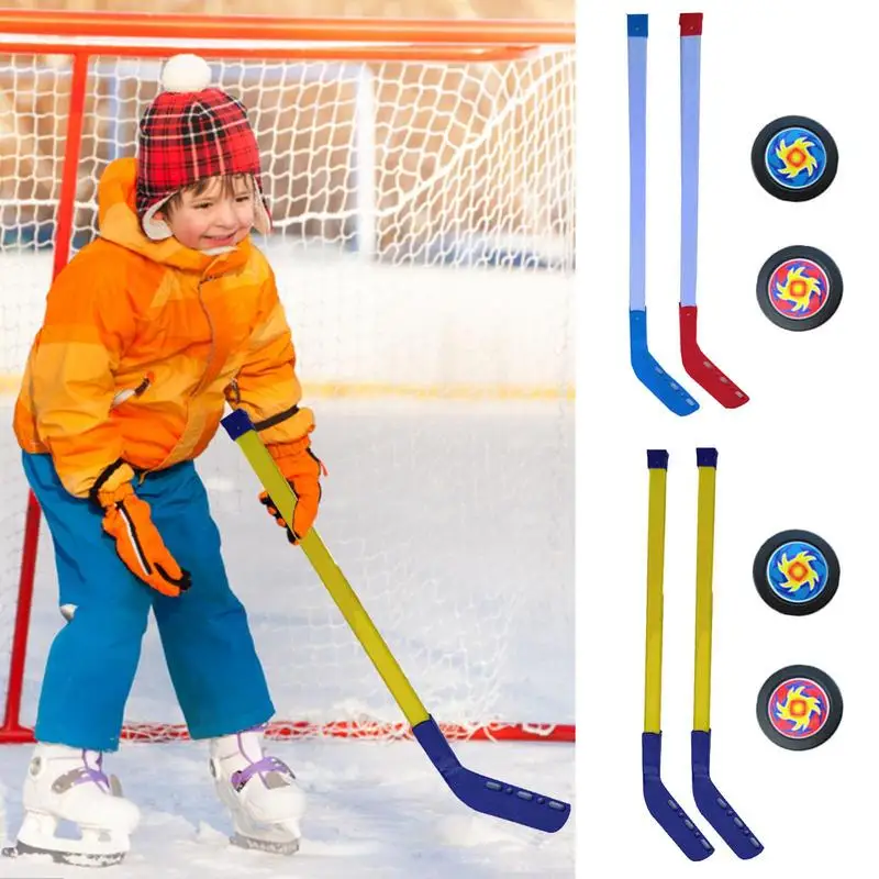 

Ice Hockey Sticks Children Toy Pulley Ice Hockey 70cm Plastic Hockey Stick Children Outdoor Sports Toy Hockey Stick