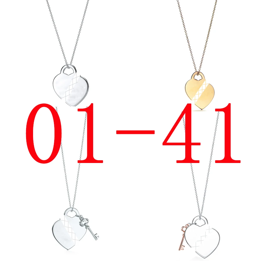 

Classic creative ladies personality heart shaped pendant necklace smile party lovers gift fashion