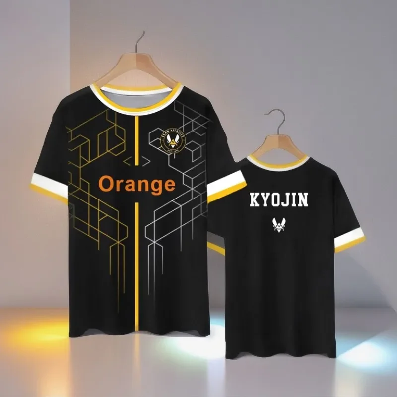 Футболка France Vitality Esports Game Zywoo CSGO для женщин и мужчин большие топы с 3D принтом