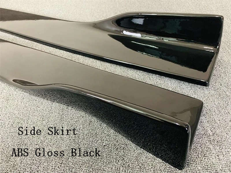 

Боковая юбка из настоящего углеродного волокна для Audi A5 S5 RS5 B9 B10 2017-2025, комплект кузова, спойлер для губ, обновление, сплиттер