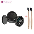 30 г отбеливание зубов Уход за полостью рта угольный порошок натуральный активированный бамбуковый уголь отбеливающий порошок для зубов инструмент для гигиены полости рта