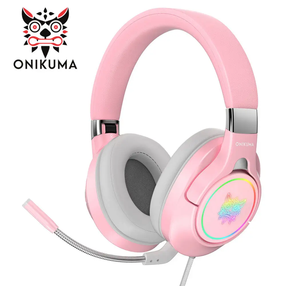 

ONIKUMA-K15 Headphone Gaming Headset With 360° Retractable Microphone Earphone For PS4 Xbox One PC Headset Gamer