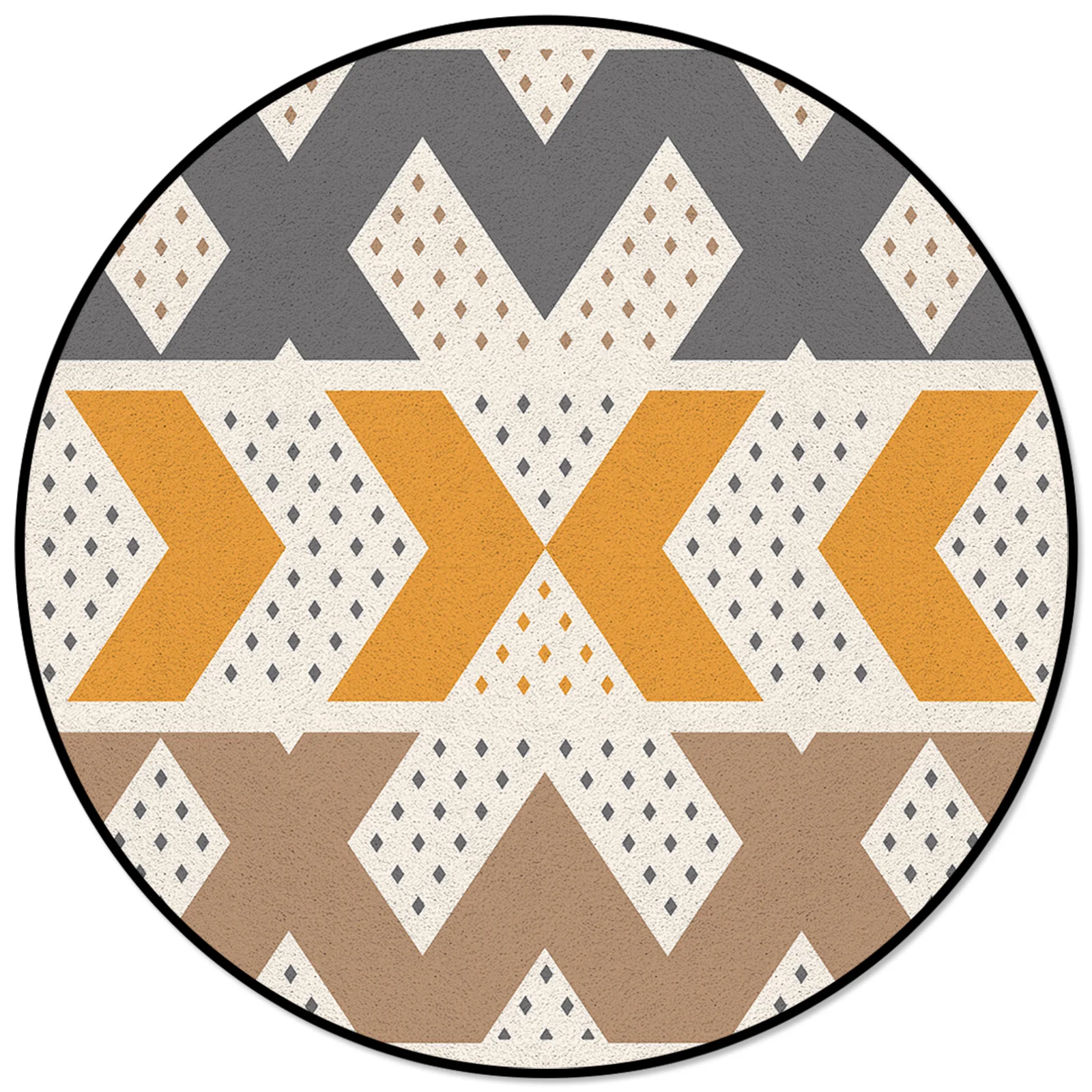 

Современный художественный ковер с геометрическими фигурами в горошек, ковер для дома, гостиной, круглые коврики для спальни, декоративный ...