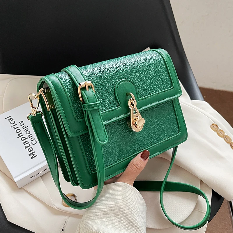 

Vintage Flap Crossbody Flap Bags for Women 2022 Summer Trendy Designer Handbags Ladies Luxury Brand Small Leather Shoulder Bag