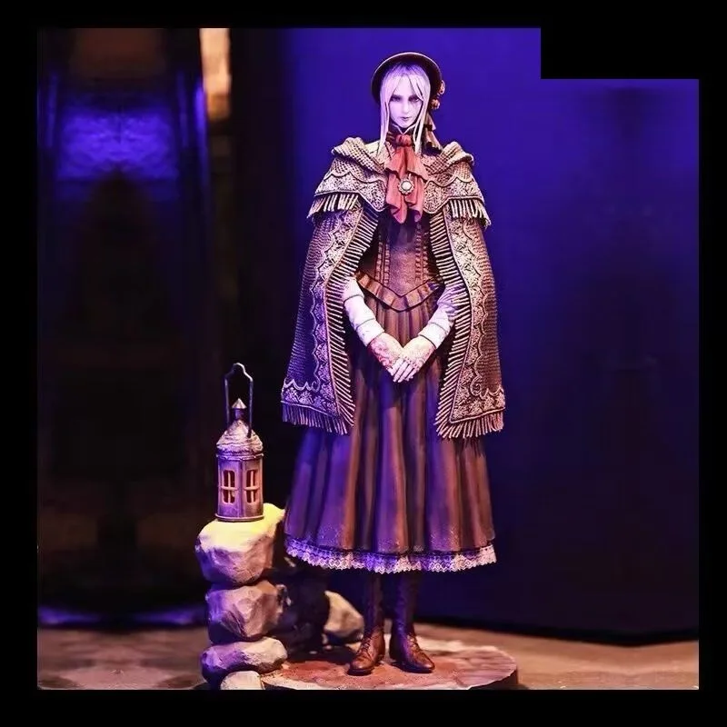 

36,5 см фигурки, передающиеся через кровообращение, ведьма, Старый охотник, экшн-фигурка, светящаяся модель, коллекционная игра, орнамент, кукла, Подарочные игрушки