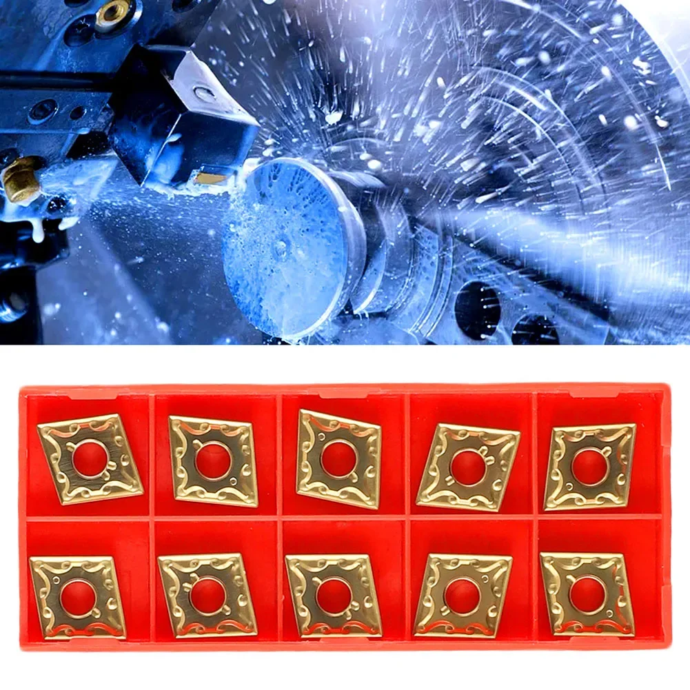 10шт CNMG 120404 -MA CNMG431-MA Индексируемая твердосплавная вставка для токарных