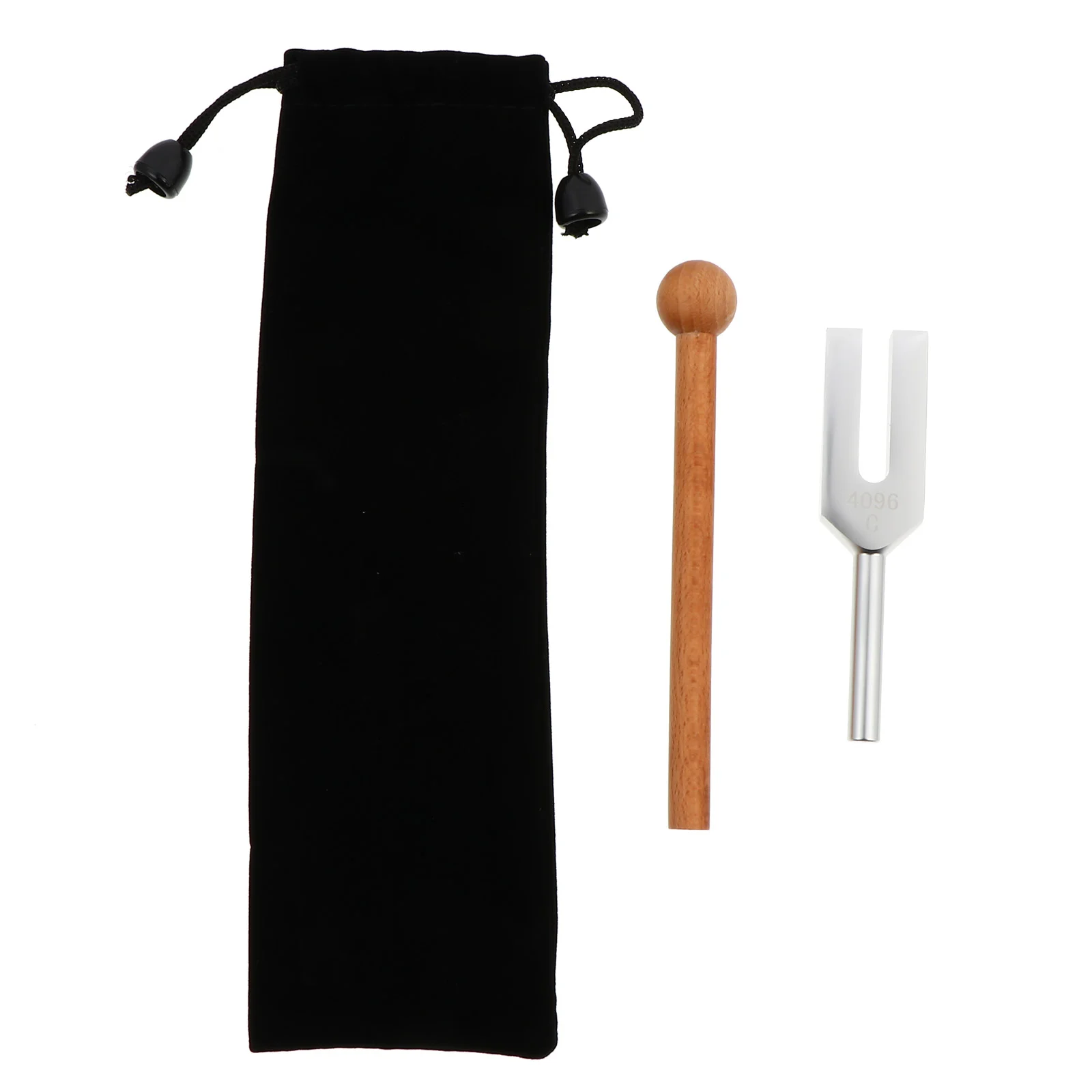 

1 Set Tuning Fork Durable Aluminum Alloy Tuner with Hammer Sound Musical Instrument