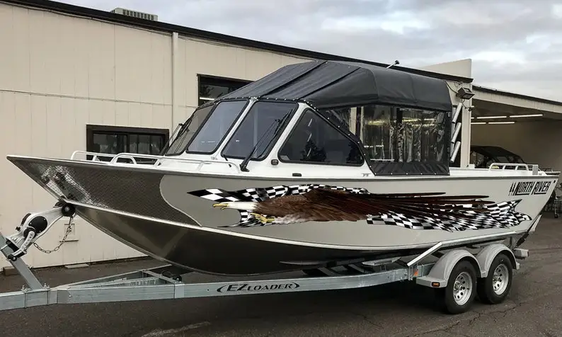 

Американская графическая наклейка, виниловая накидка на лодку с изображением американского Орла, американский флаг наклейки с изображение...