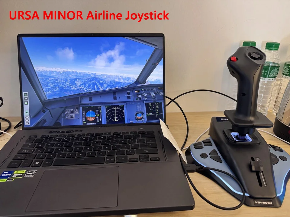 Фото Джойстик Winwing Flight Simulator URSA MINOR для авиасимуляторов (версии L Captain/R First Officer) для X-Plane, MSFS2020, P3D №2