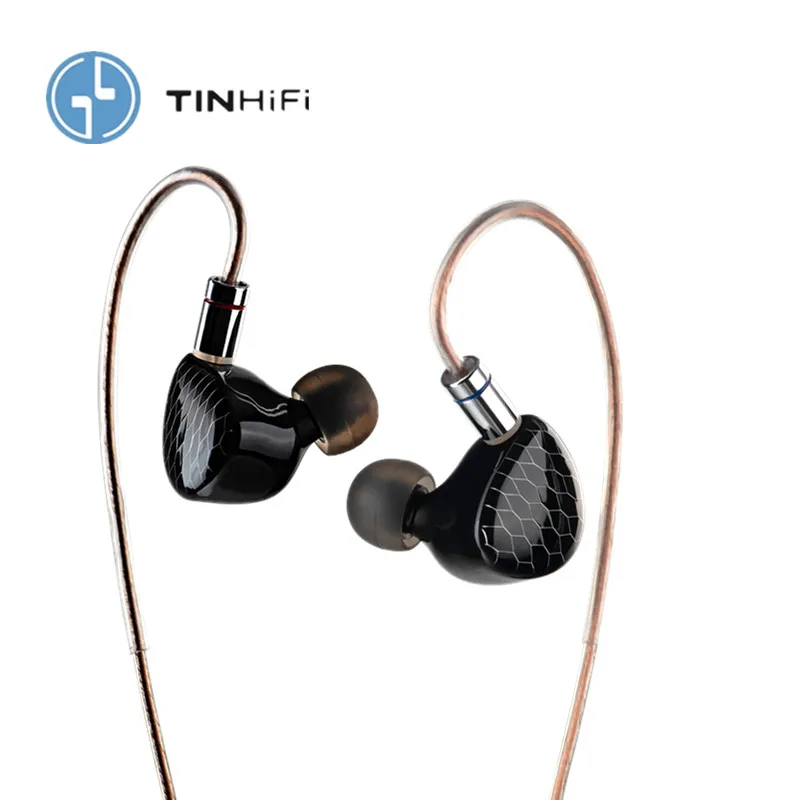 

TINHIFI P1 MAX 14.2mm Flat Drive Earphones HIFI Music DJ Headsets 3D-printed Stainless Steel Single Crystal Copper Cable P2 T4