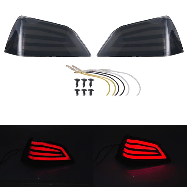 

2 шт. багажник мотоцикла, задний фонарь, линзы, указатели поворота, стоп-сигналы, крышка объектива для Honda Goldwing GL1800 2001-2017, указатель поворота