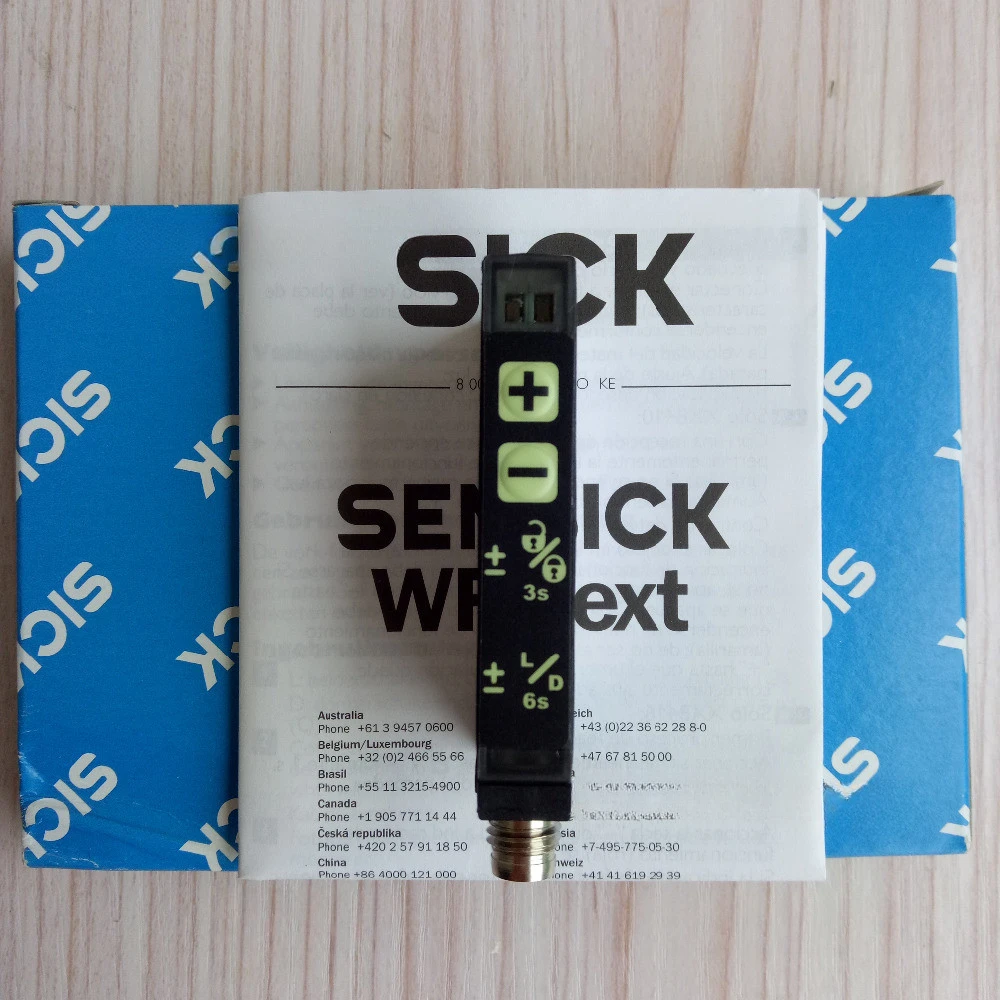 WF2-40B410 6028428 Датчик этикетки Sick 100% новый и оригинальный подлинный вилочные датчики