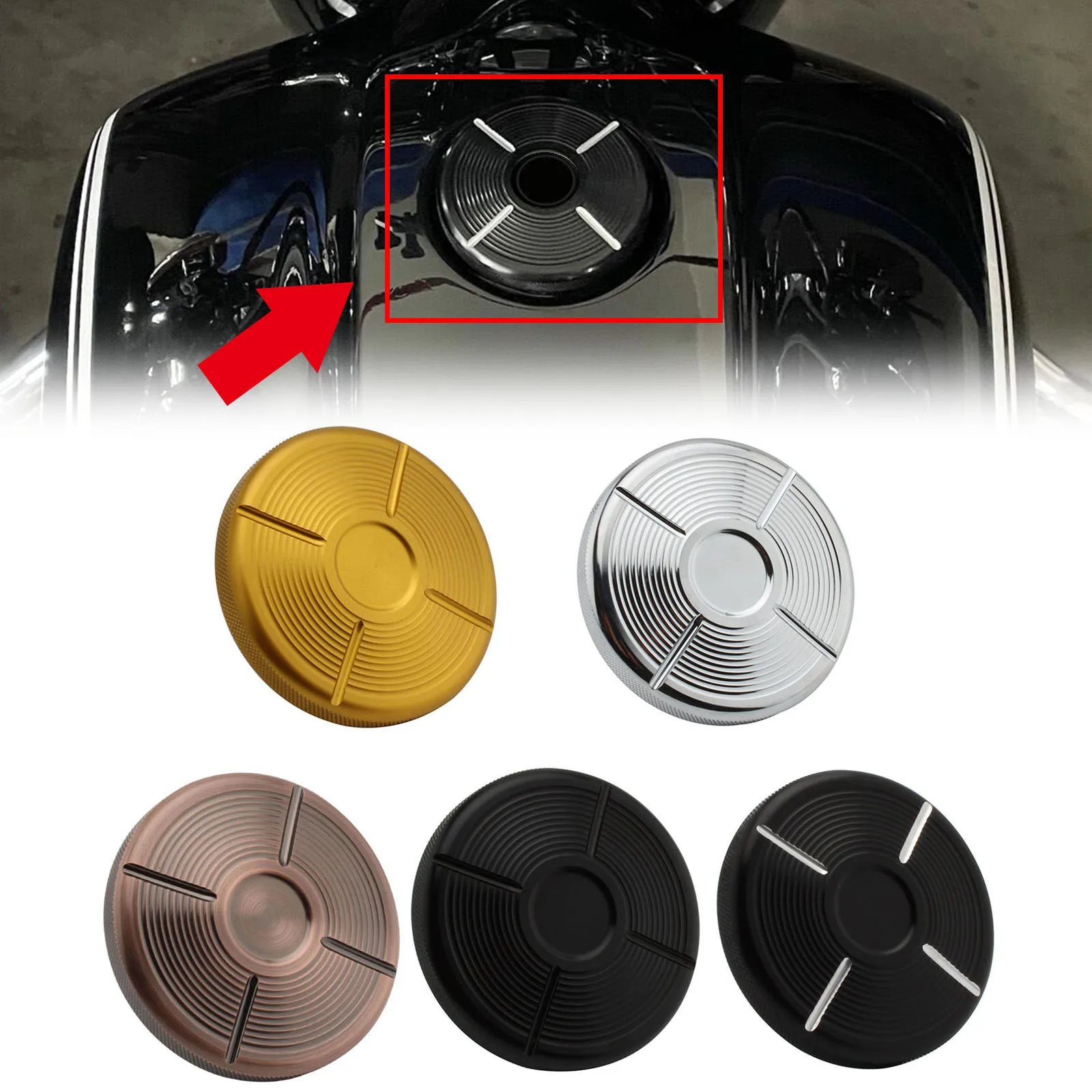 Для BMW R18 мотоцикла бензин топливный бензобак крышка заливной горловины верхняя