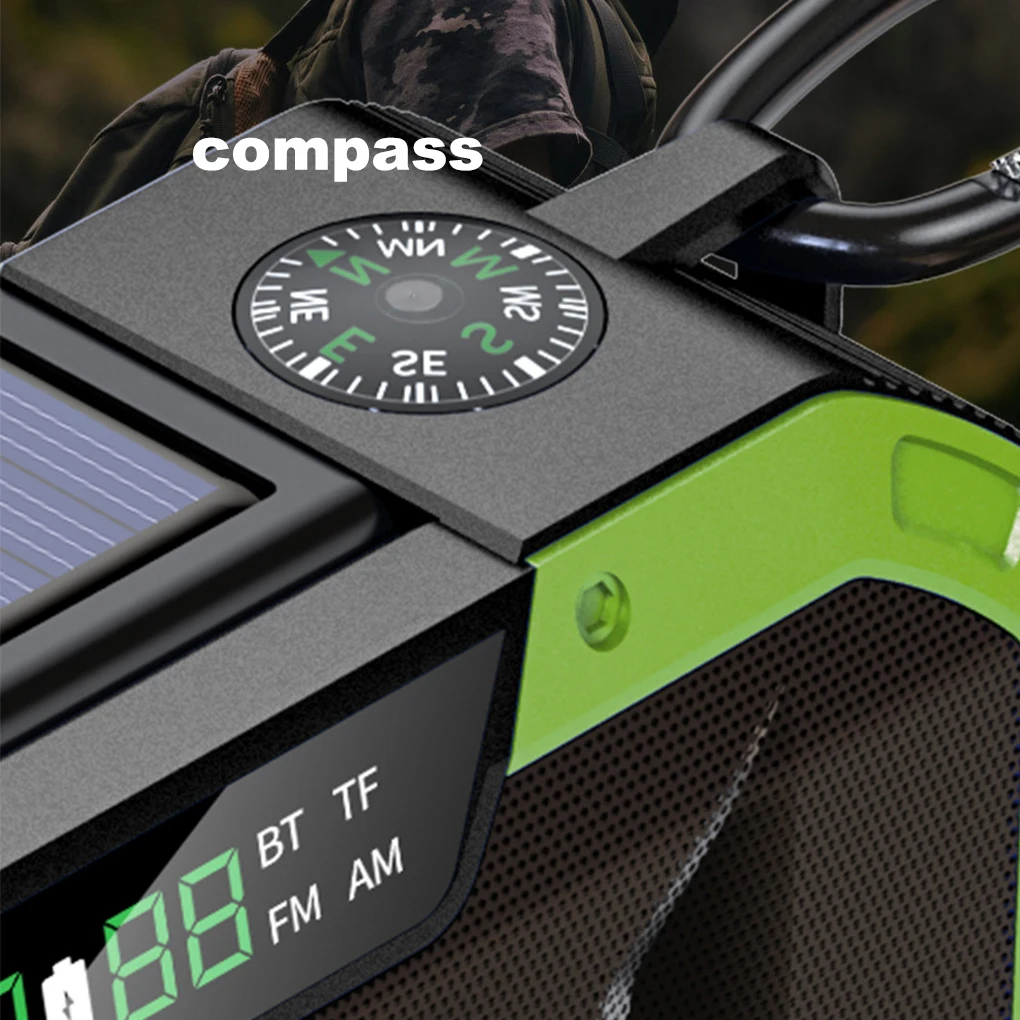 Экстренный Водонепроницаемый светодиодный фонарик внешний Многофункциональный