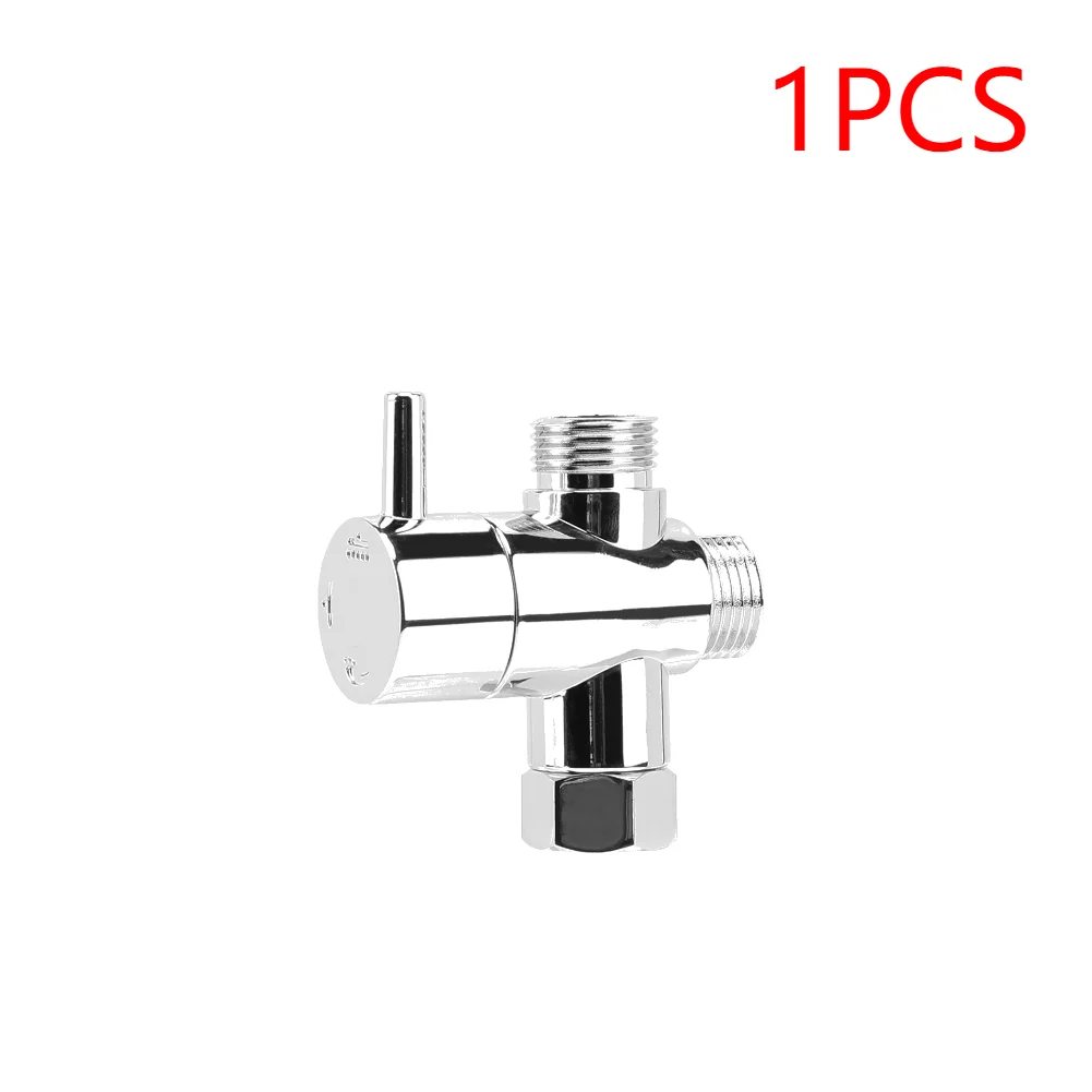 

APWIKOGER Хромированный Т-образный Переходной Клапан-дивертер для душа 3-ходовой