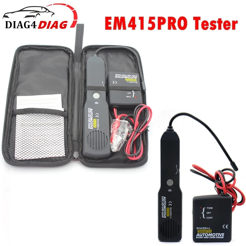 

Professional EM415PRO Tester Automotive Transponder Flexible Probe Cable Tracker DC6-42V EM415 PRO Vehicle Repair DetectorTracer