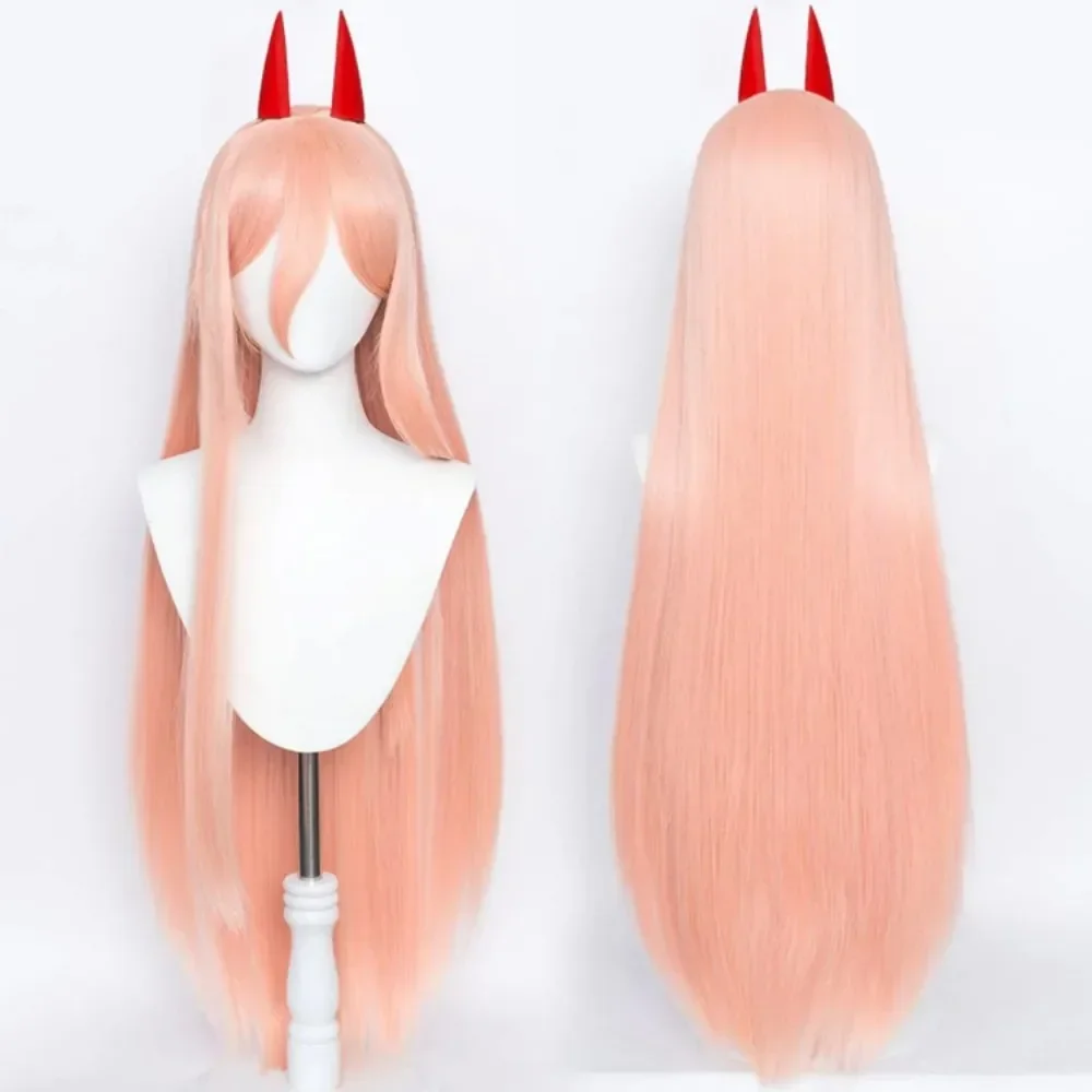 Длинный Оранжево-розовый Парик Из Синтетических Волос Для Косплея Аниме
