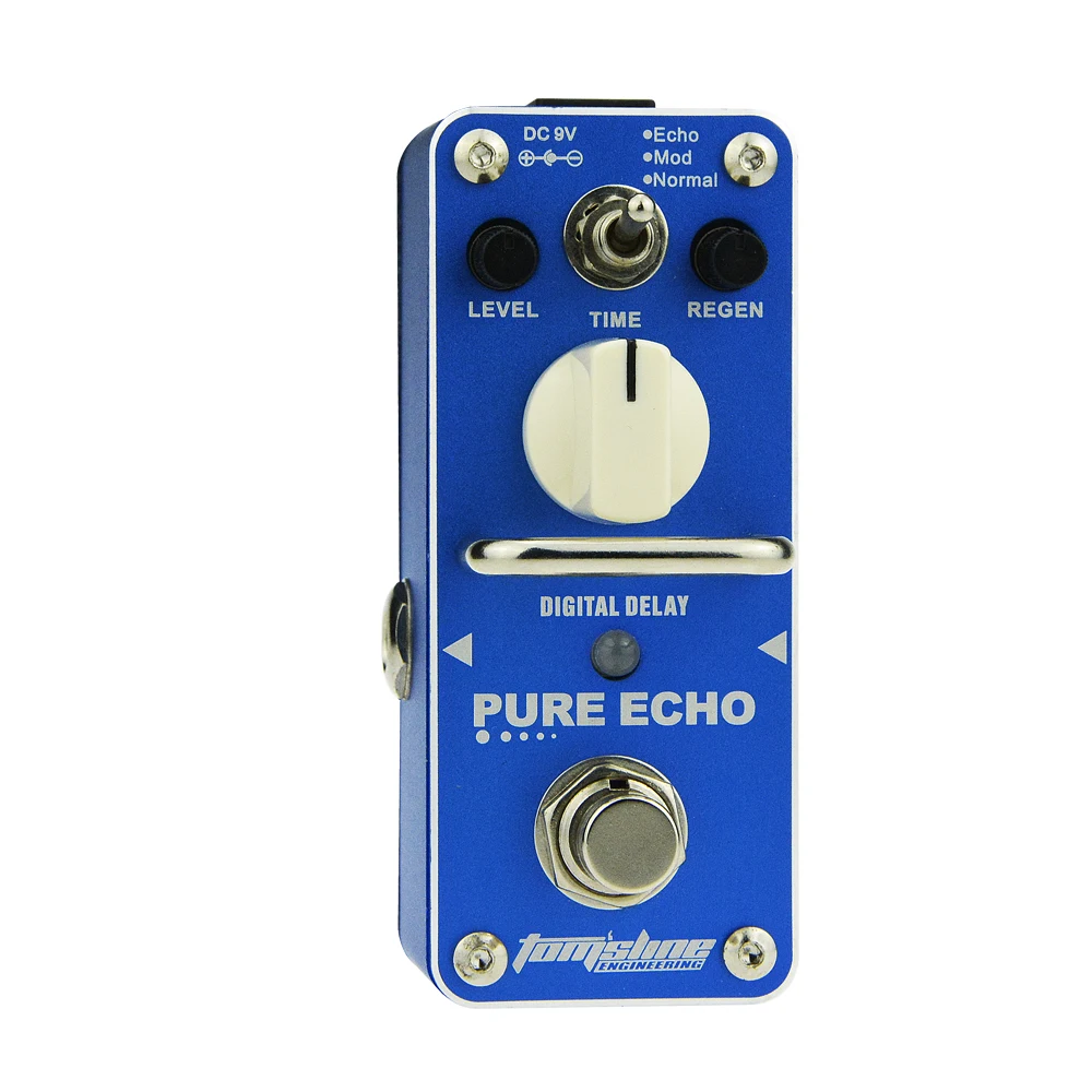 

Mini Single Effect APE-3 Pure Echo Digital Delay Electric Guitar Effect Pedal with True Bypass Guitar Parts & Accessories