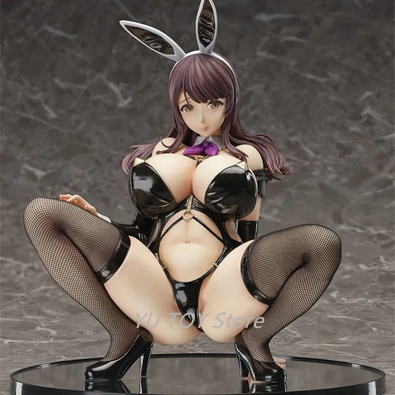 

24CM Native BINDing Sexy Bunny Girl Figure Mikakino Hiyori 1/4 Anime PVC Action Figure Toy Adults Creators Collection Model Doll