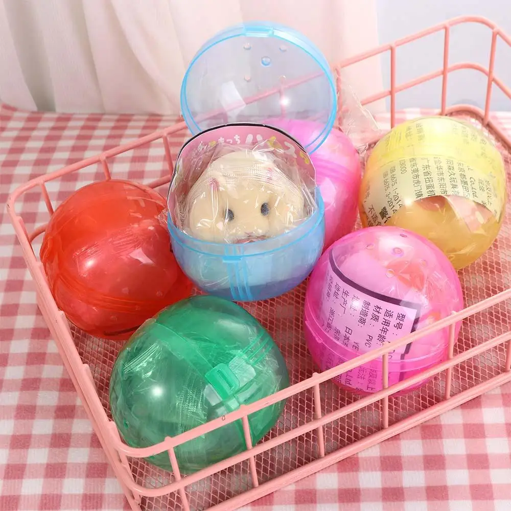 

Stress Relief Soft Hamster Flocking Plush Dolls Anime Hamster Gashapon Toys Gashapon Hamster Capsule Toys Capsule Hamster