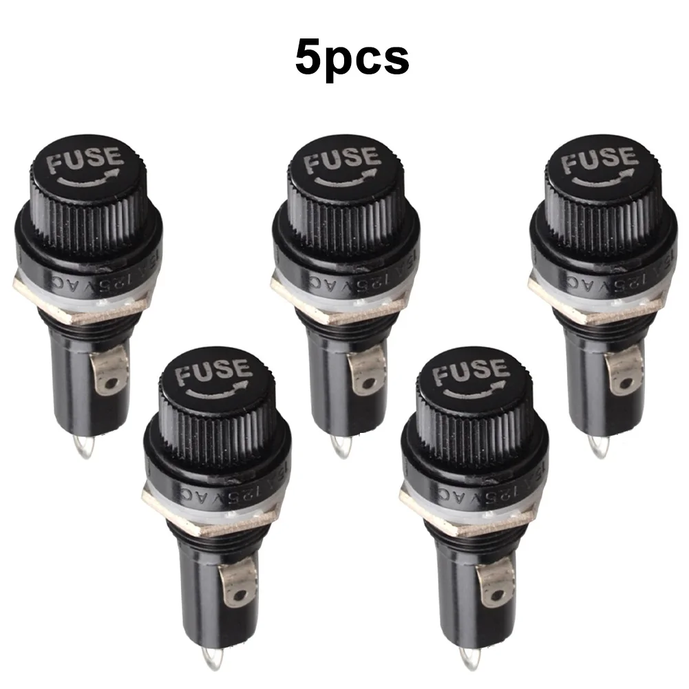 

Copper Fuse Receptacles Chassis Fuse Holders Fuse Holder Plastic Portable