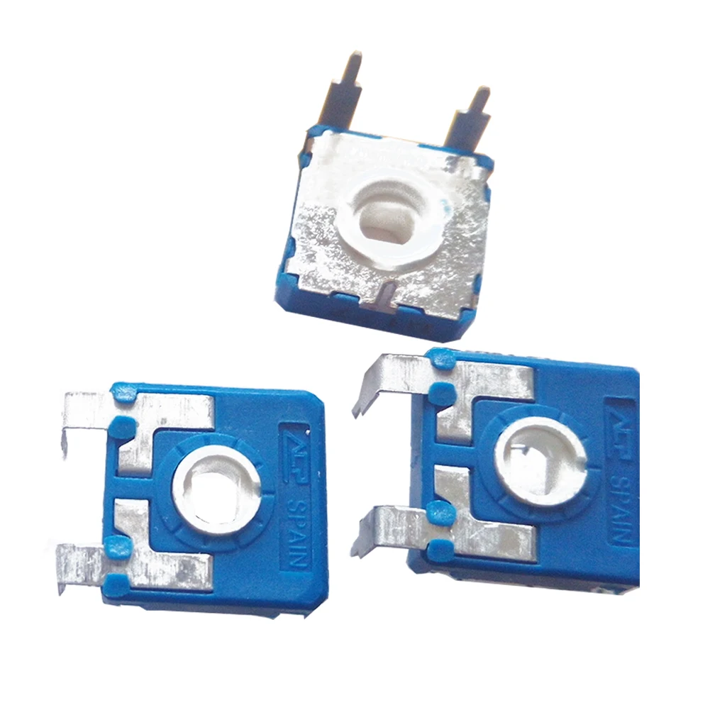 

5PCS 10K/100K Vertical Adjustable Potentiometer 14MMX14MM CA14NV17.5 10K Ohm 100K Ohm Vertical Potentiometer