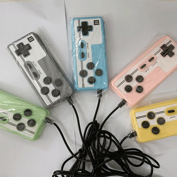 

Классическая Ретро красно-белая игровая консоль ручная версия домашнего Fc Подключаемая двойная портативная консоль