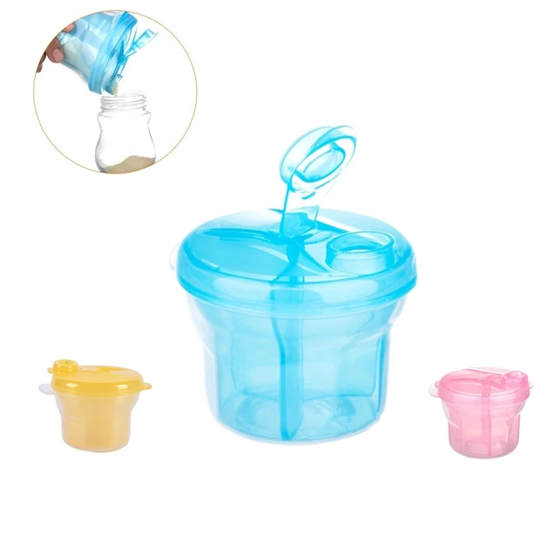 

Диспенсер для молока и порошка, контейнер для еды, портативный контейнер для хранения бобов для младенцев, детский уход, для малышей, детска...