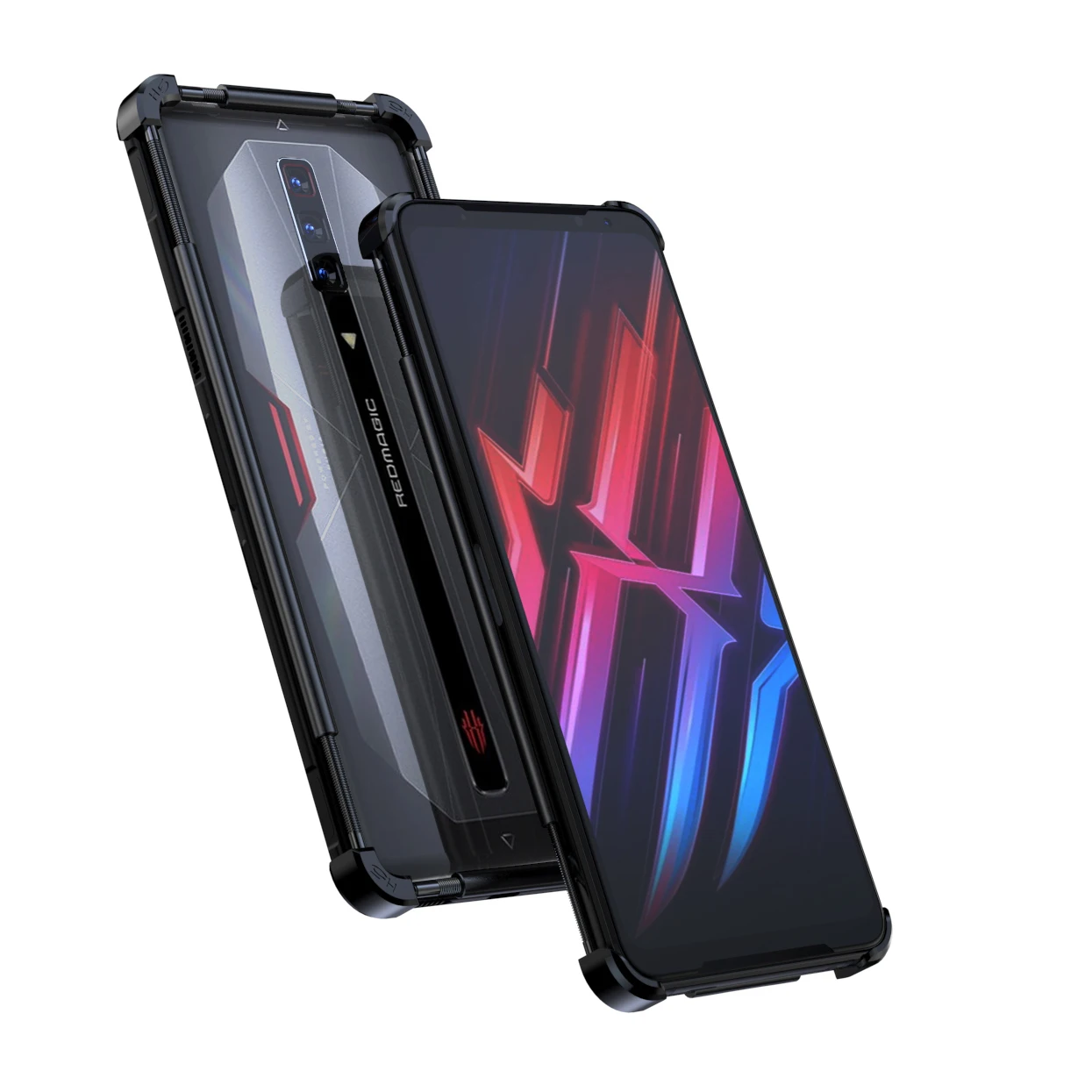 

Original Metal Phone Bumper for Zte Nubia Red Magic 6 Pro 5S 5 3 3S MARS Case Aluminium Frame Protective Cover Fashion Shell