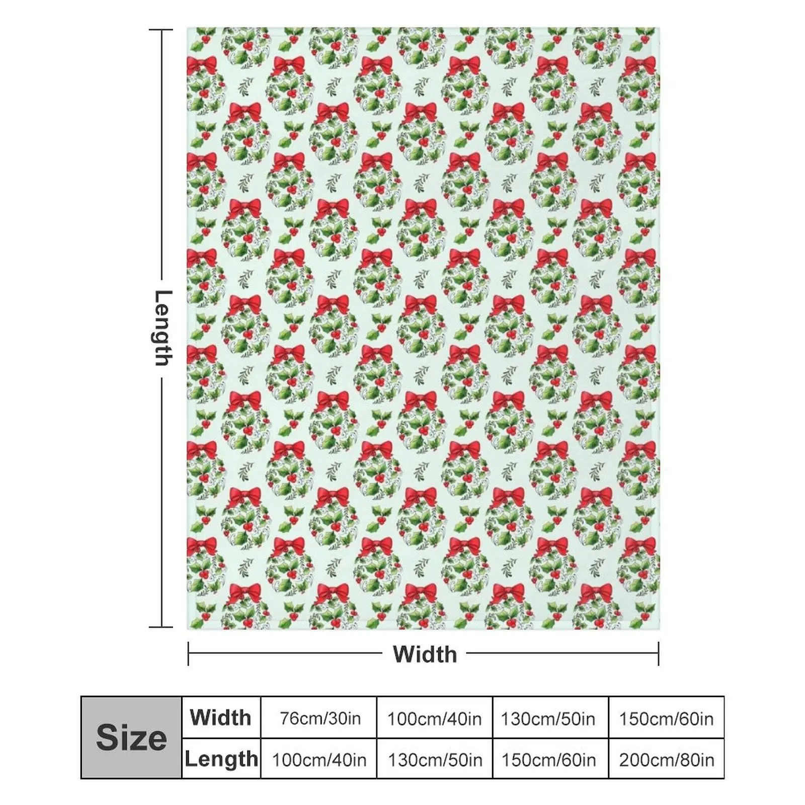 Рождественское одеяло Holly Beery рождественское украшение термобелье для