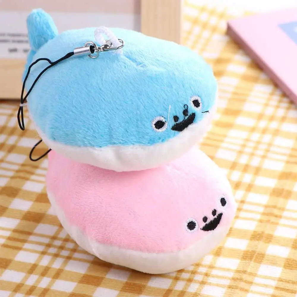 Плюшевый мягкий пищалкий котелок брелок мультяшный Сжимаемый плюшевый кулон в